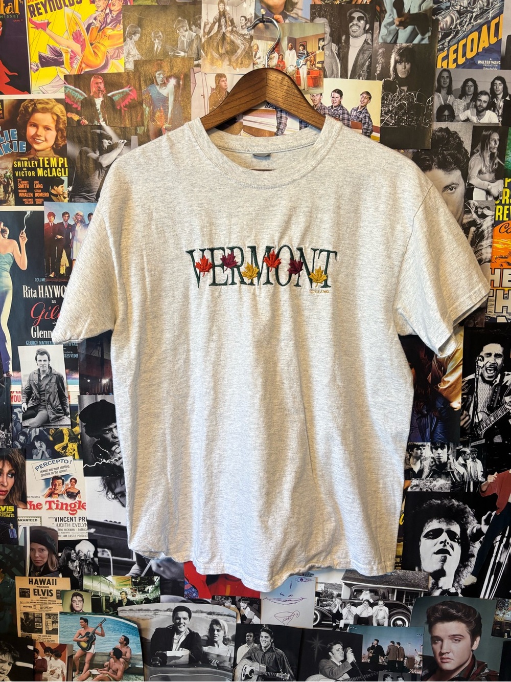Vermont Graphic Short-Sleeve Tee - Light Gray